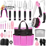 Hlwdflz Pink Tool Set Gardening Items For Women - 24PCS Heavy. Fixed Price $64.83.
