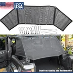 For Jeep Wrangler Jl 4DR Trunk Cargo Rear Roll Bar Sunshade Shield Mesh Net. Fixed Price $46.63.
