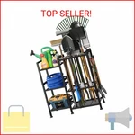 Keomaisyto Garden Tool Organizer For Garage Organization, 3 Tier Yard Stora. Fixed Price $62.30.