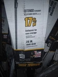 True Temper Telescoping Roof Rake 17 Ft Handle 24 Head Poly Black. Fixed Price $86.07.