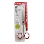 Singer 00447 6.75" Fabric Scissors Stainless Steel Comfort Grip - New. Fixed Price $15.99.