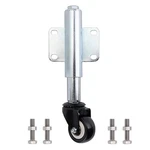 Skelang Spring Loaded Gate Caster, Retractable 2-1/2" Swivel Wheel For Gar.... Fixed Price $27.65.
