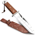 Shall Hori Garden Knife 7" Stainless Steel Rosewood Handle Leather Sheath. Fixed Price $28.00.