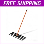 Garvee Lawn Leveling Rake 30" 10" Yard Tool W/ 6' Extended Handle. Fixed Price $44.29.