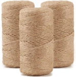 Tenn Well 984 Feet Natural Jute Twine, 1MM String For Arts And Crafts,.... Fixed Price $9.79.