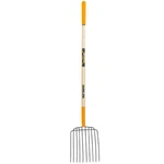 True Temper 2812400 10-TINE Bedding Fork With Hardwood Handle. Fixed Price $109.99.