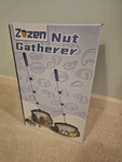Zozen Large Nut Gatherer 3/4'' 2''; 1.5 Gallons, Adjustable Rod -new Not Open. Fixed Price $55.00.
