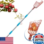 Tailernruye Adjustable Fruit Picker Telescoping Handle Basket 35-65 Inches. Fixed Price $38.03.