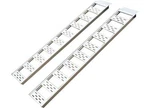 Winston Cargosmart 3095 12"X 78"ALUMINUM Straight Fixed Ramp W/treads 1250LB 2PK. Fixed Price $183.19.