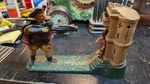 1950'S Book Of Knowledge Cast Iron William Tell Mechanical Bank Remake 1800'S. Fixed Price $180.00.