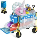 Double Deer Beach Wagon Cart, 400L Extra Lar Acity, 450LBS Heavy. Fixed Price $190.63.