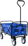 Used Kaito TC3015 Collapsible Outdoor Utility Wagon With 8" Wheels Random Color. Fixed Price $44.99.