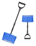 New Slippery Racer Snow Shovel W/ Retractable Steel Handle Emergency Auto. Fixed Price $22.99.