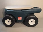 Step 2 Rolling Garden Grass Hopper Yard Cart Utility Seat Storage Multi Purpose. Fixed Price $69.95.