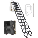 Vevor Steel Attic Ladder Wall-mounted 660LBS Capacity For 9.5-10 Ft Ceilings. Fixed Price $299.99.