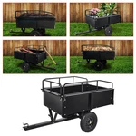 Garvee Steel Platform Cart 750LBS 15CU.FT Material Handling Yard Industrial Use. Fixed Price $310.49.