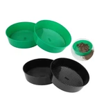 4 Pack Garden Soil Compost Sifter, Rock Sieve, Plastic Sifting Pan Set.... Fixed Price $22.37.