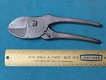 Vintage Craftsman 8 Inch Aluminum Anvil Pruner Pruning Shears Snips Tool Usa. Fixed Price $20.00.
