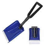 Orientools Folding Plastic Snow Shovel, Blue, 9 Aluminum Edge, D-grip Handle. Fixed Price $18.99.