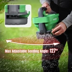 Workprox 7.2V Fertilizer Spreader Seeder For Salt De-icer Earth Food Grass Seeds. Fixed Price $59.99.