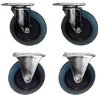 Rubbermaid Cart Casters 5" Non-marking Wheel For 4400, 4401, 4500, 4505, 4525. Fixed Price $29.99.