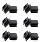 Uenhoy 30 Pcs 3/4" Square Plastic Plugs Insert End Black Tubing Caps.... Fixed Price $12.97.