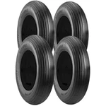 (qty 4) 4.00-6 Carlstar Wheelbarrow 42A3 Load Range Black Wall Tires. Fixed Price $147.96.