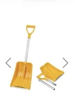 Pearl Snow Shovel Ultra Lightweight Aluminum Blade Car /trunk Made Germany. Fixed Price $65.00.