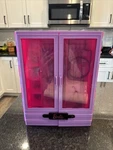 2018 Barbie Pink Fashionistas Ultimate Closet Wardrobe Carrying Case Handle. Fixed Price $6.50.