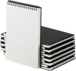 12 Pack Graph Paper Spiral Notepad A5 Top Wirebound Grid Black. Fixed Price $42.64.