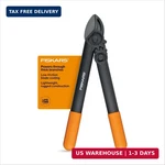 Fiskars 15-INCH Powergear Loppers, Sharp Steel Blade Bush And Tree Trimmer, Cuts. Fixed Price $47.16.