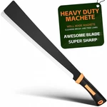 Billhook Sickle Machete - Heavy Duty For Yard Work, Cutting Trees, Camping, Gard. Fixed Price $50.98.