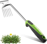 Workpro 15-INCH Weed Puller Tool, 6-TINE Heavy Duty Deep Root Remover. Fixed Price $10.00.