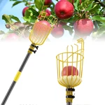 120" In Long Handle Fruit Picker Grabber Catcher Tool W/big Basket Orange Apple. Fixed Price $29.77.