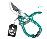 Modern Sprout Hand Pruners, Lightweight Garden Shears With Holster, Ocean. Fixed Price $32.98.