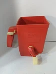 Vintage Fertilizer Spreader From Ortho The Whirlybird Red Model Clean. Fixed Price $12.99.
