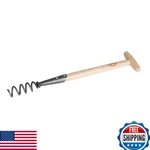 Dewit Corkscrew Weeder Tempered Boron Steel Root Remover 22.25" T-handle. Fixed Price $81.62.