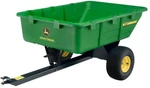 John Deere 650LB 10 Cu. Ft. Tow Behind Poly Utility Cart Haul Mulch Hitch Pin. Fixed Price $437.76.