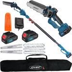 2-IN-1 Cordless Saw, Brushless Mini Chainsaw With Pole, Pack 20V. Fixed Price $216.99.
