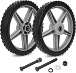 Pack Spoked Plastic Wheel And Tire, 12 X Inches, Black+ Gray. Fixed Price $39.50.