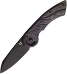 Fox Radius Lock Purple Carbon Handle Stainless Blade Pocket Knife FX-FA550 Cfpa. Fixed Price $364.14.