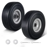 4.10/3.50-4 Tire And Wheel Free, 10X3.50-4''SOLID Pu Run-flat Rubber Whe.... Fixed Price $41.86.