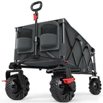 Timber Ridge 51.2" Collapsible Wagon Heavy-duty Utility Cart All-terrain Wheel. Fixed Price $239.98.