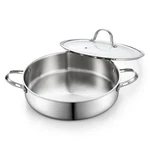 Cooks Standard 5.5-QUART Multi-ply Clad Stainless Steel Deep Saut Pan, 12-IN.... Fixed Price $121.68.