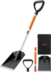 Astroai Lightweight Snow Shovel For Driveway, Extendable Car Wit. Fixed Price $32.91.