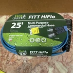 Best Garden Fitt Hiflo 25 Ft Blue Commercial Hose Drinking Water Safe. Fixed Price $18.00.