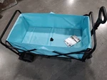Foldable Wagon Cart, All Terrain Wide Wheels, Heavy Duty Collapsible Outdoor. Fixed Price $60.00.