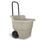 Rolling Utility Cart With Retractable Handle Resin For Lawn 15 Gallon Suncast. Fixed Price $53.26.