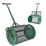 Compost Spreader/peat Moss 24 Push/tow-behind Roller Lawn. Fixed Price $59.99.