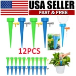 12PCS Self Watering Spikes Automatic Irrigation Drip System For Plants. Fixed Price $8.99.